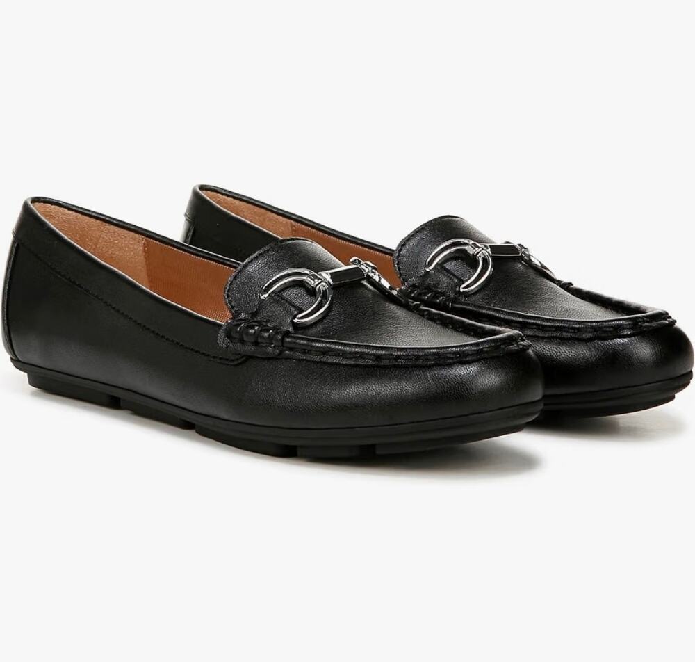 Life Stride Womens Rivera Bit Loafer Black 5 M